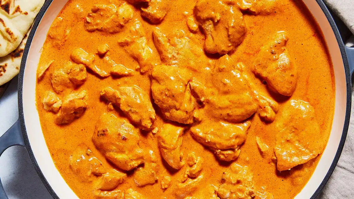 Butter Chicken Pizza at Medicine Hat Pizza in Medicine Hat, AB